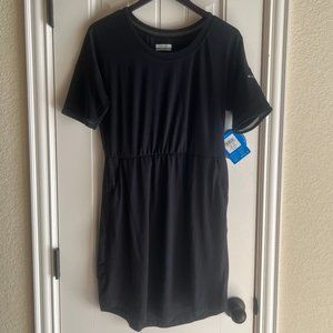 Columbia T Shirt Dress with Pockets